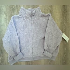 Athleta|Tugga Sherpa‎ Jacket|Purple|NWT|SZ 3X